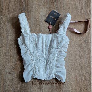 House of CB Catalina Corset Top Size XS New With Tags Bodice Romantic MSRP $135